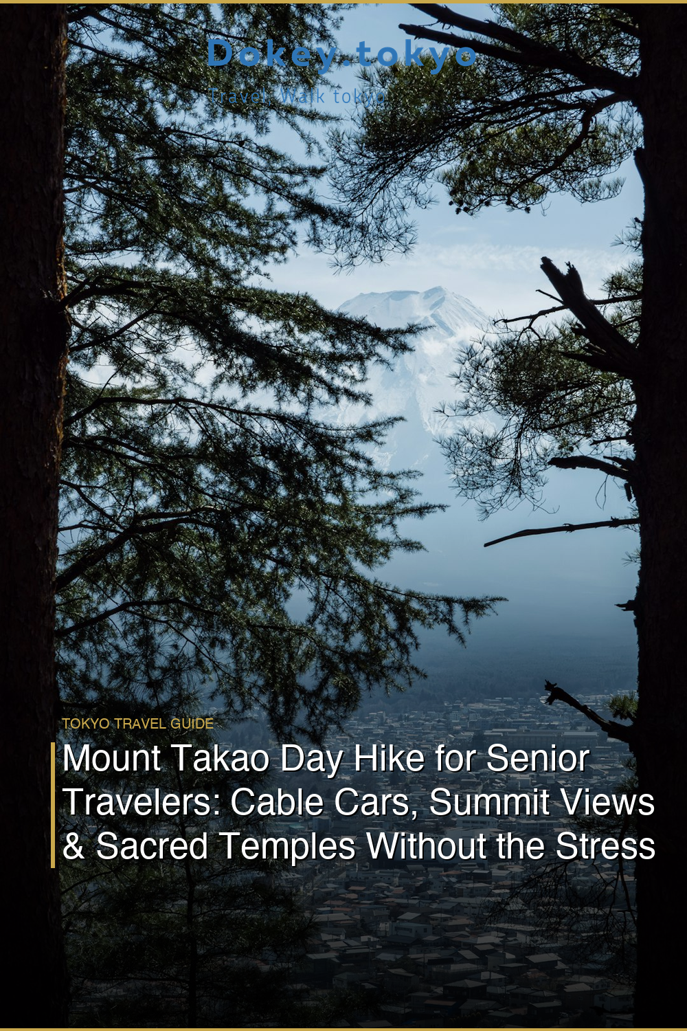 Mount Takao Day Hike for Senior Travelers: Cable Cars, Summit Views & Sacred Temples Without the Stress